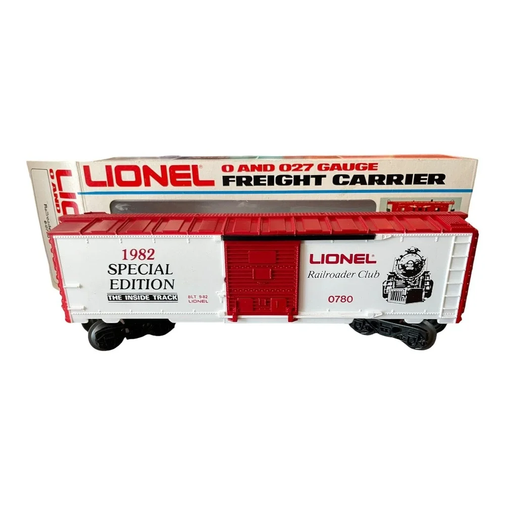 Lionel 1982 Special Edition Railroader Club O O27 Gauge Box Car 6-0780 NIB